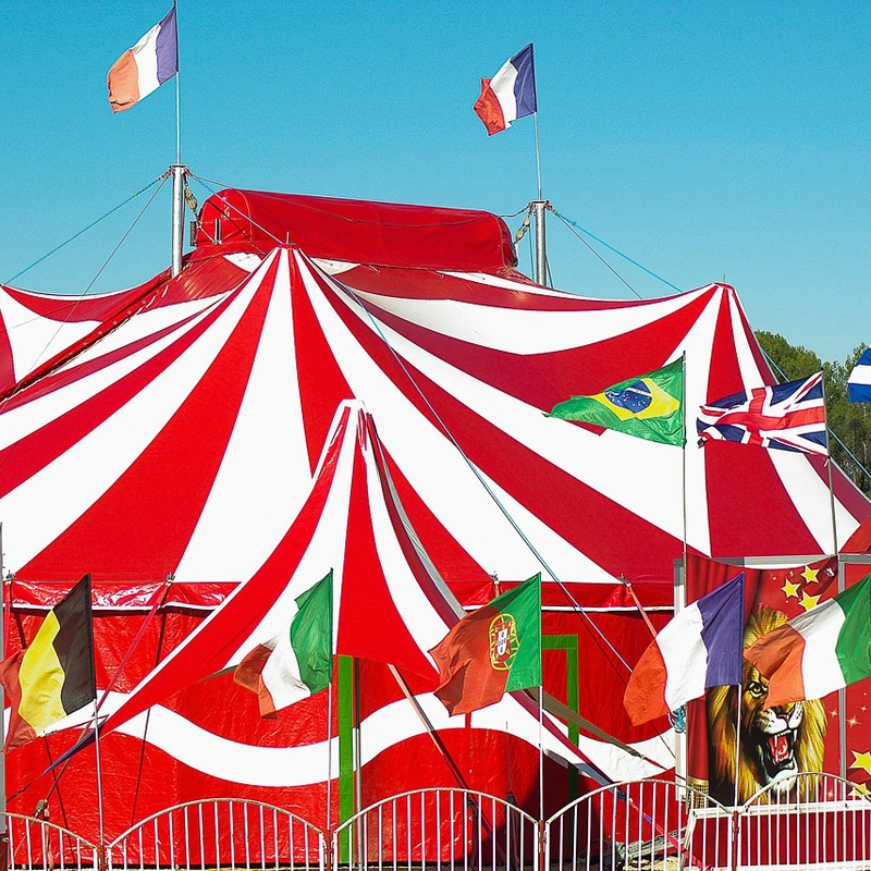 Tecido de Tenda de Circo