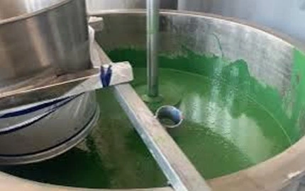 Mistura e refrigeração de resina de PVC e matérias-primas