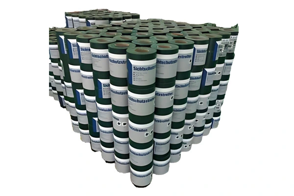 Aplicação de PVC Strip Cerca